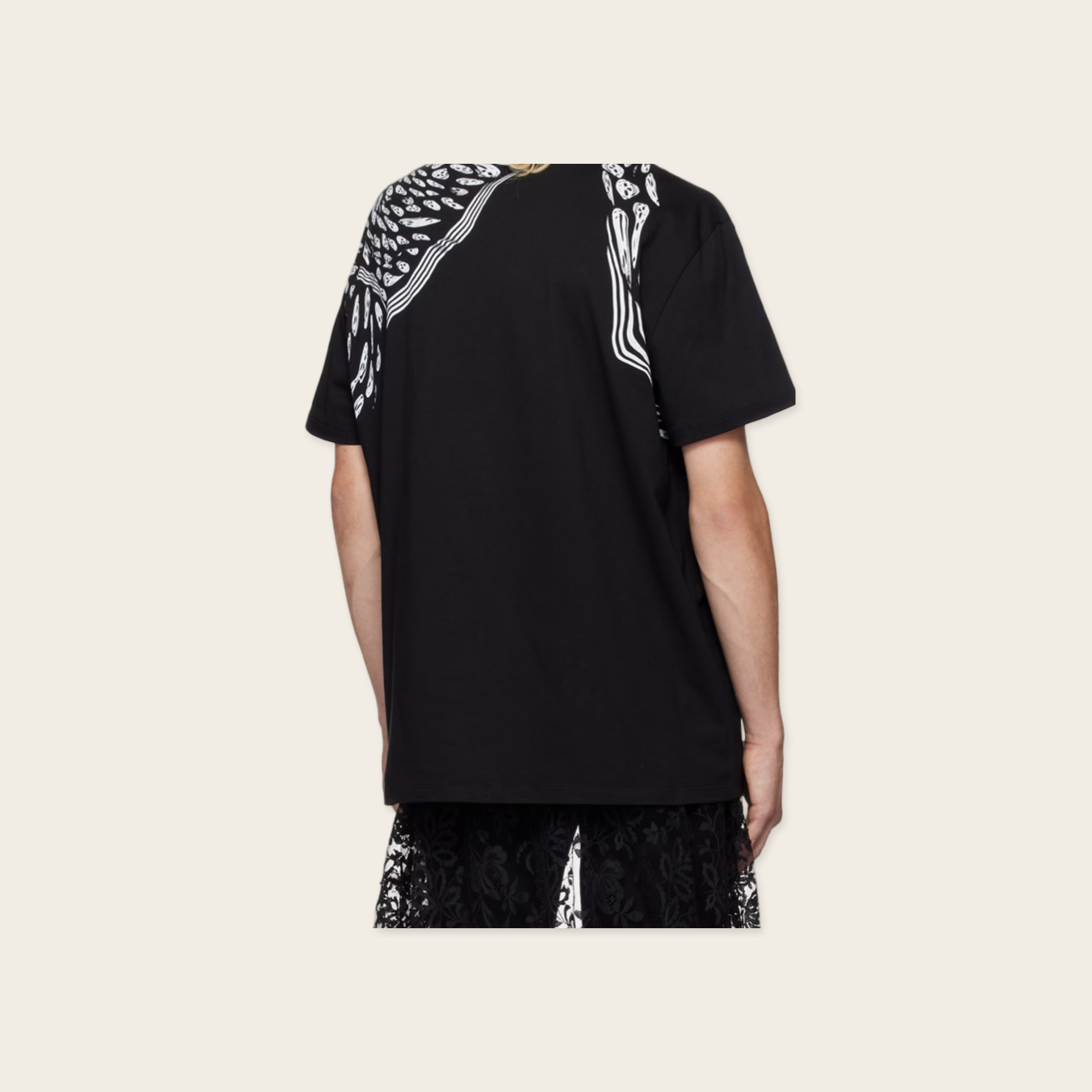 Alexander McQueen Printed Cotton Tee