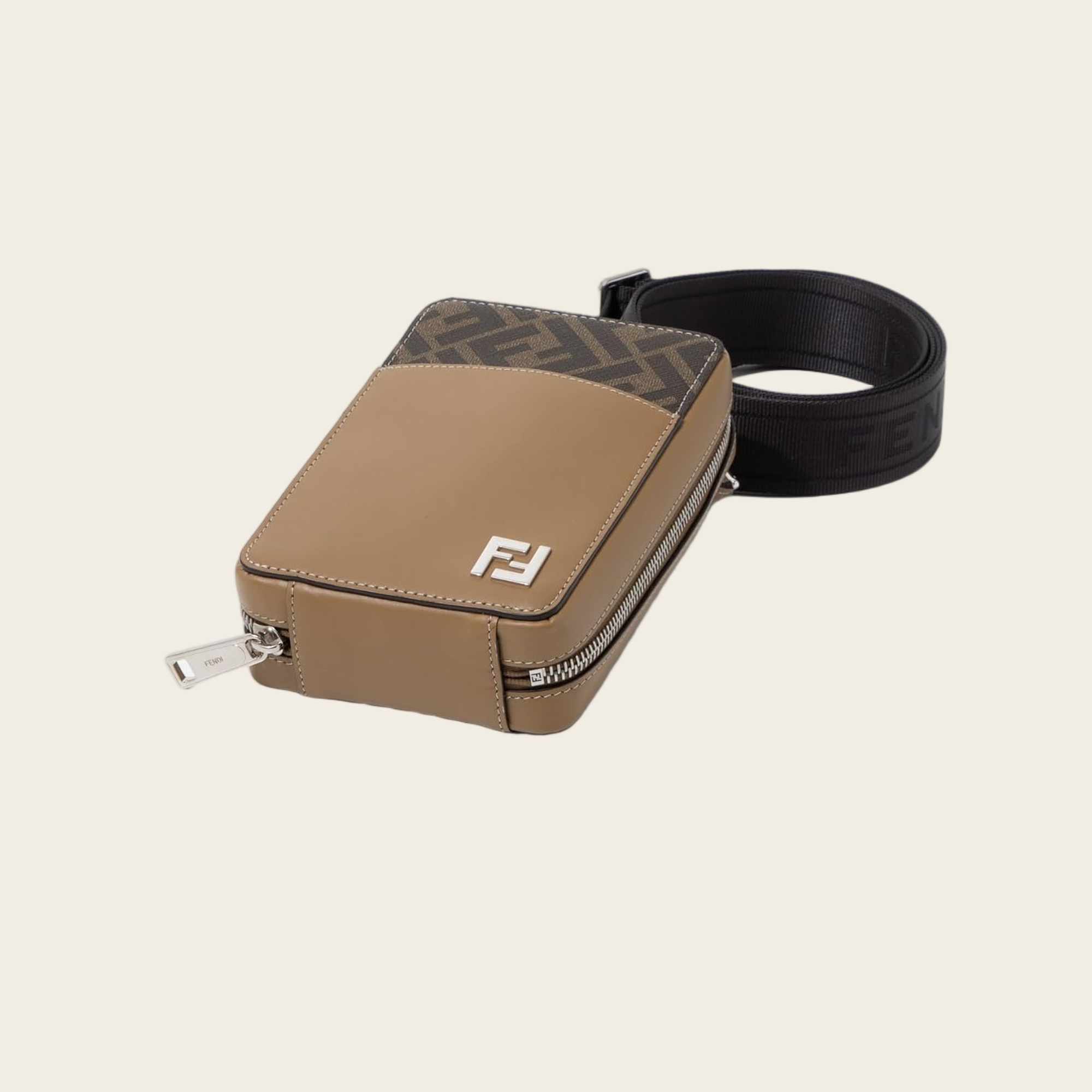 Fendi FF Crossbody Bag — tag