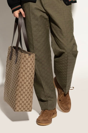 Gucci Moreau Boots — Brown Suede