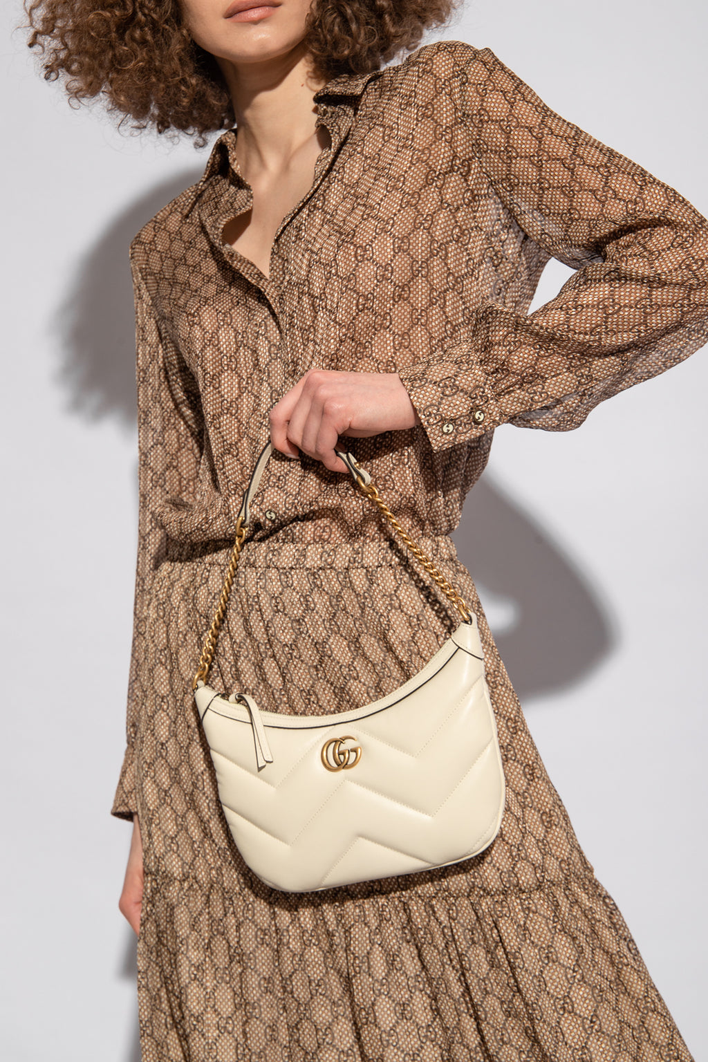 Gucci GG Marmont Bag — White