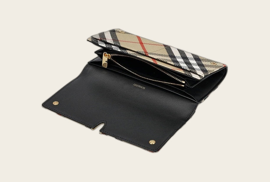Burberry Snip Continental Wallet