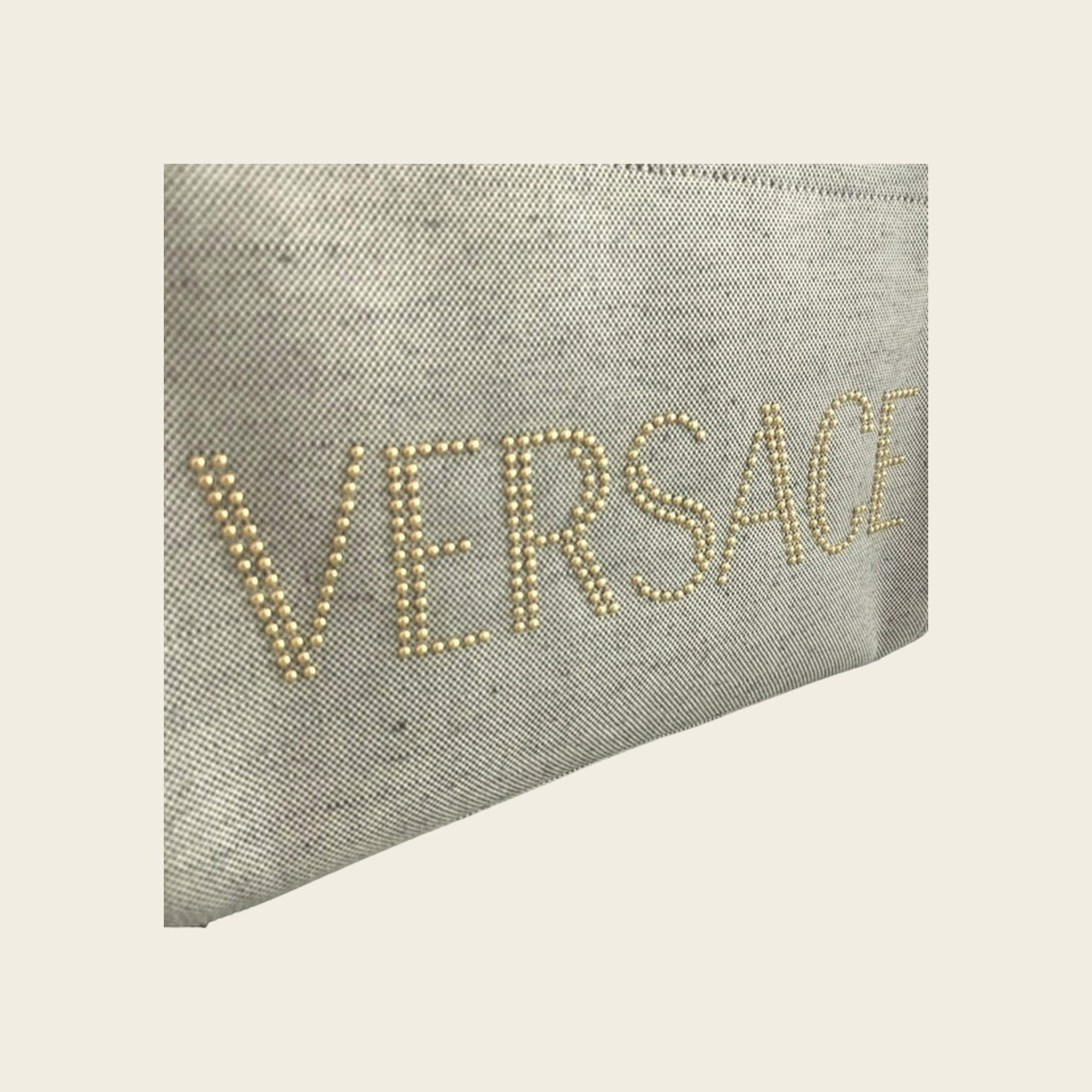 Versace Studded Tote Bag