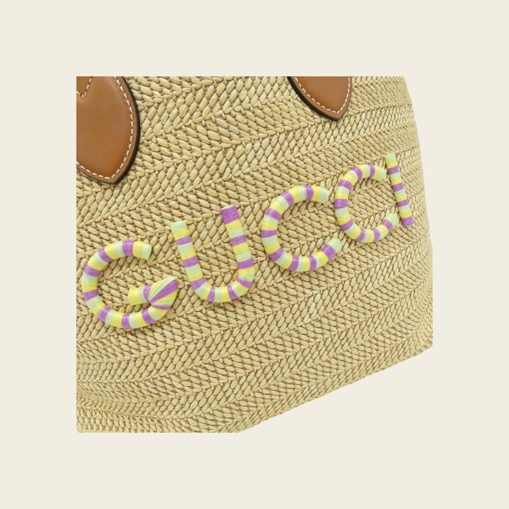 Gucci Patch Logo Tote Bag