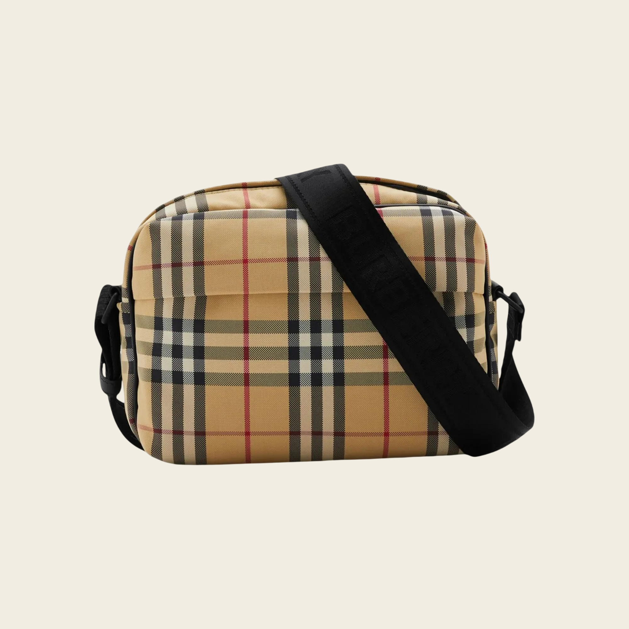 Burberry Check Camera Bag