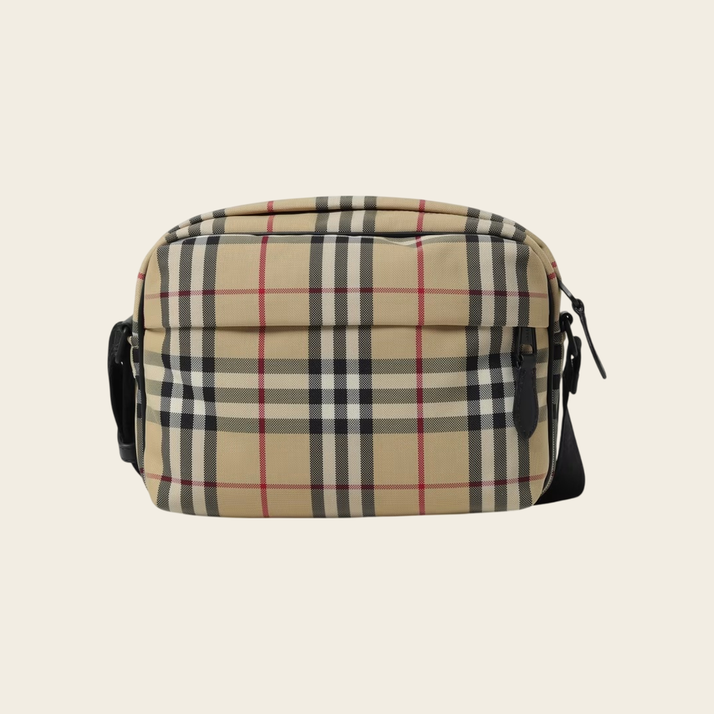 Burberry Check Camera Bag