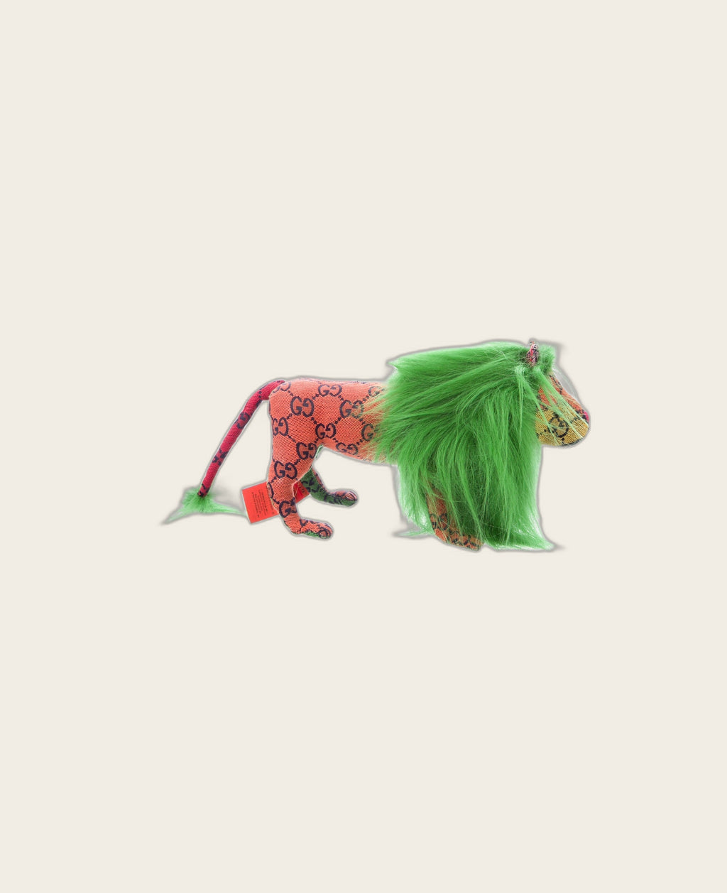Gucci GG Monogram Stuffed Lion