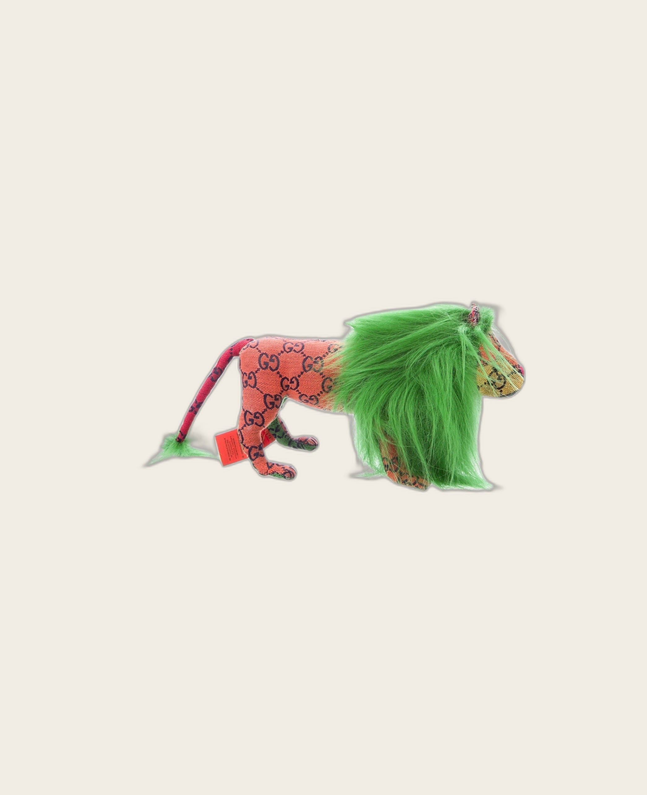 Gucci GG Monogram Stuffed Lion