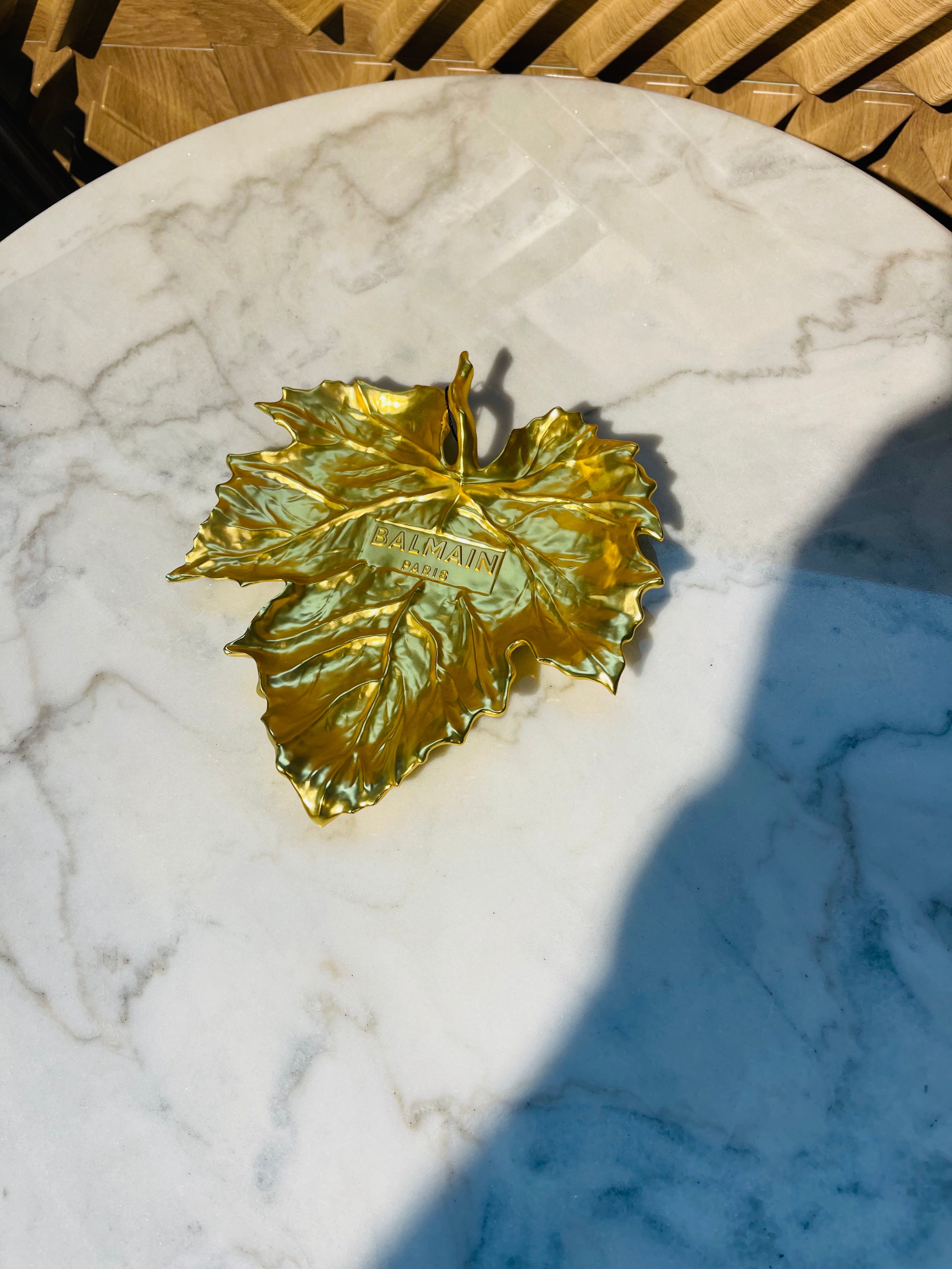 Balmain Gold Leaf Tray
