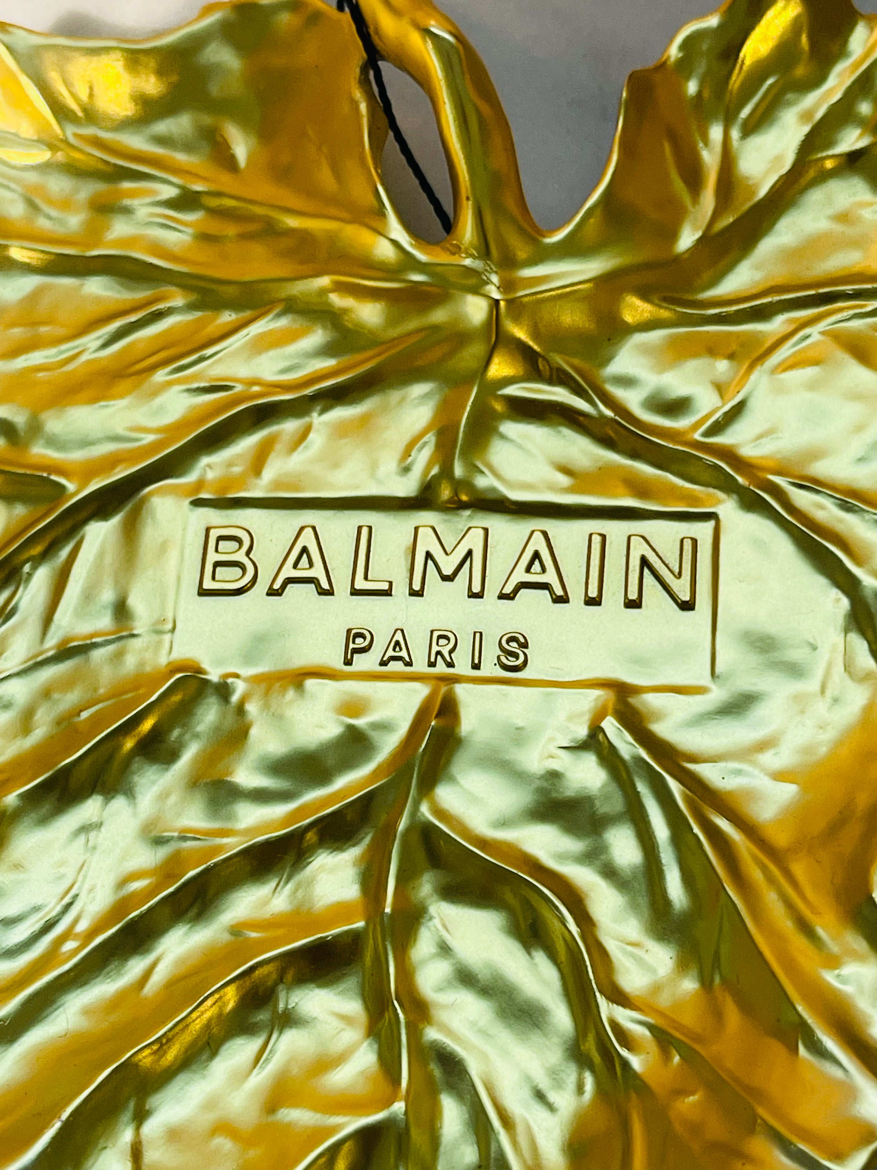 Balmain Gold Leaf Tray