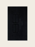 Balenciaga Black BB Beach Towel