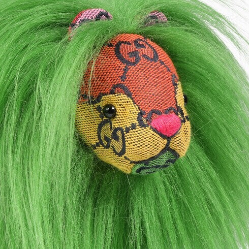 Gucci GG Monogram Stuffed Lion — IMG_0529