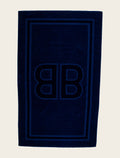 Balenciaga Navy BB Beach Towel