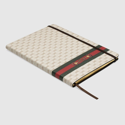 Gucci Heritage Print Notebook