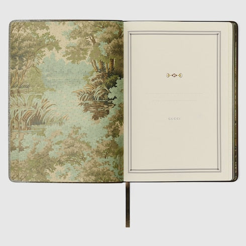 Gucci Heritage Print Notebook