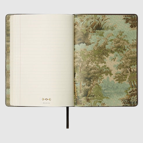 Gucci Heritage Print Notebook