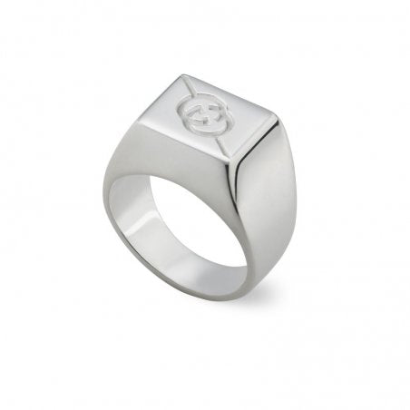 Gucci GG Signet Silver Ring