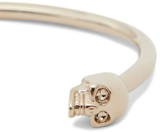 Alexander McQueen Twin Skull Bracelet