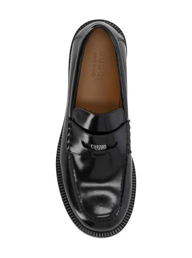 Gucci Leather Penny Loafers