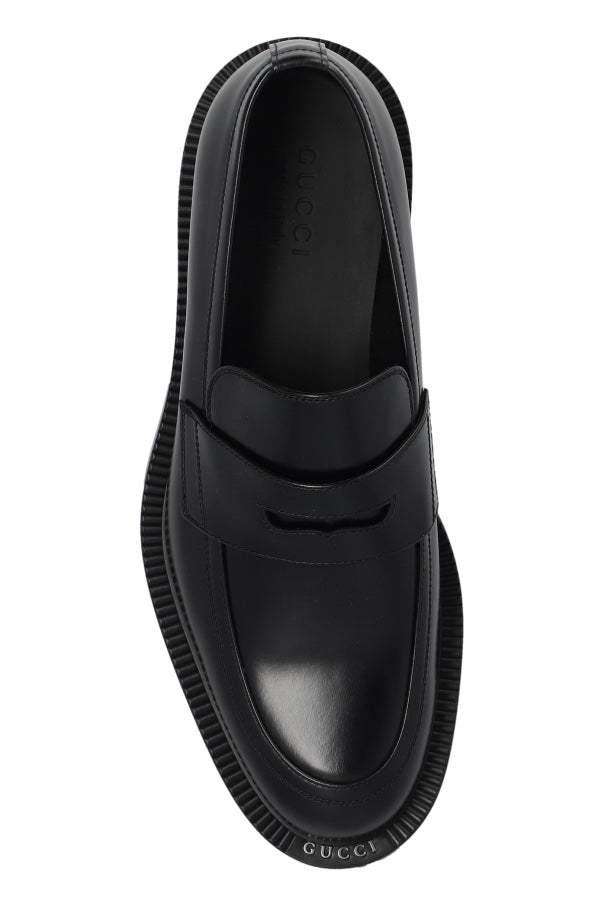 Gucci Logo Loafers