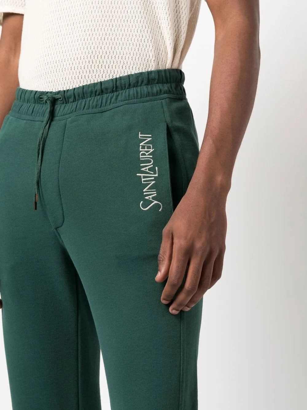 Saint Laurent Logo Joggers Trousers