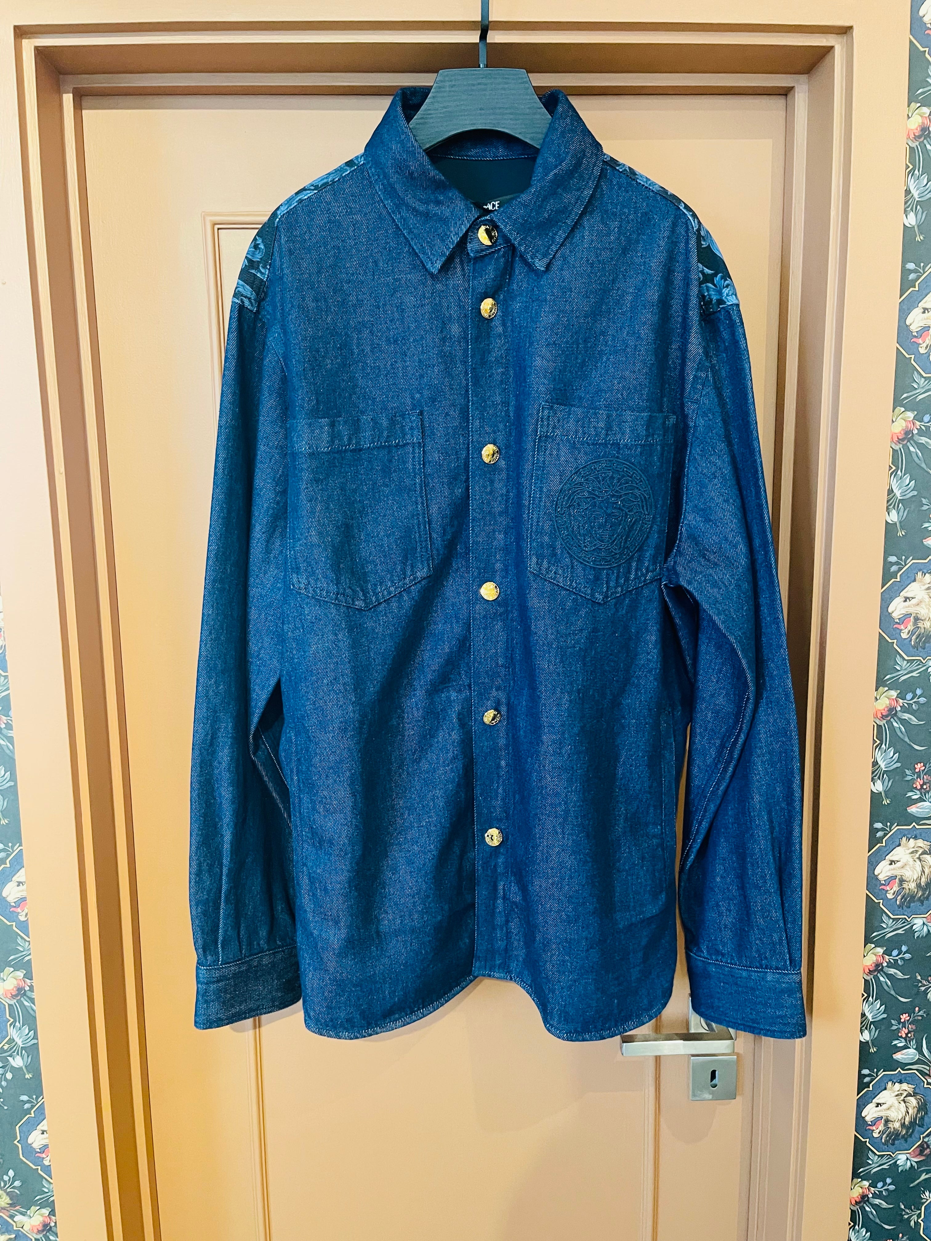 Versace Denim Medusa Jacket