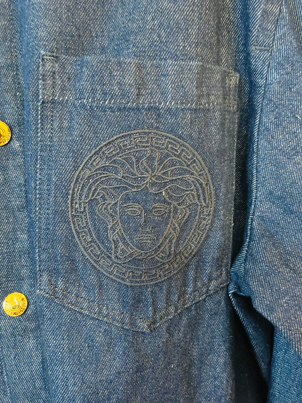 Versace Denim Medusa Jacket