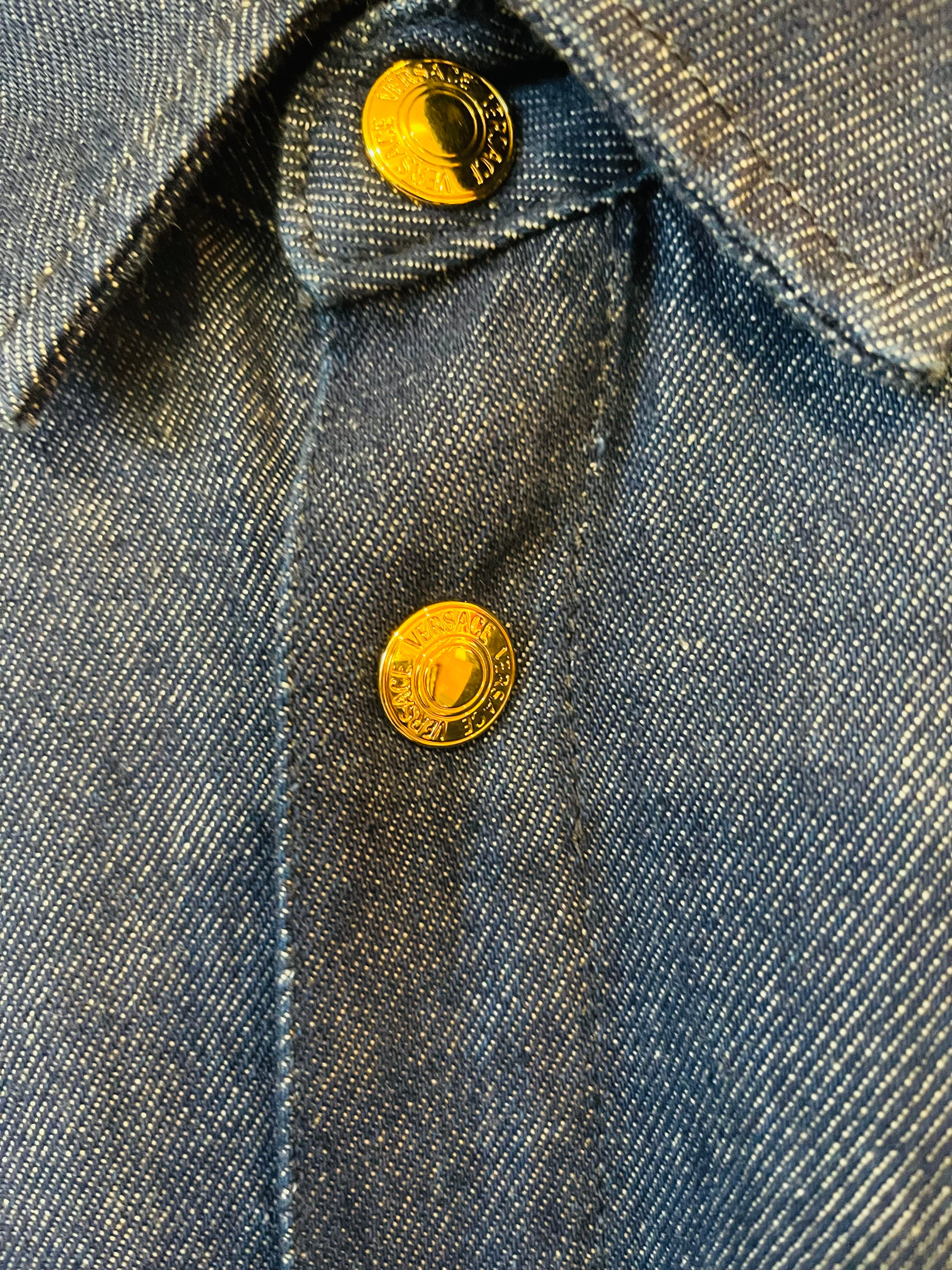 Versace Denim Medusa Jacket