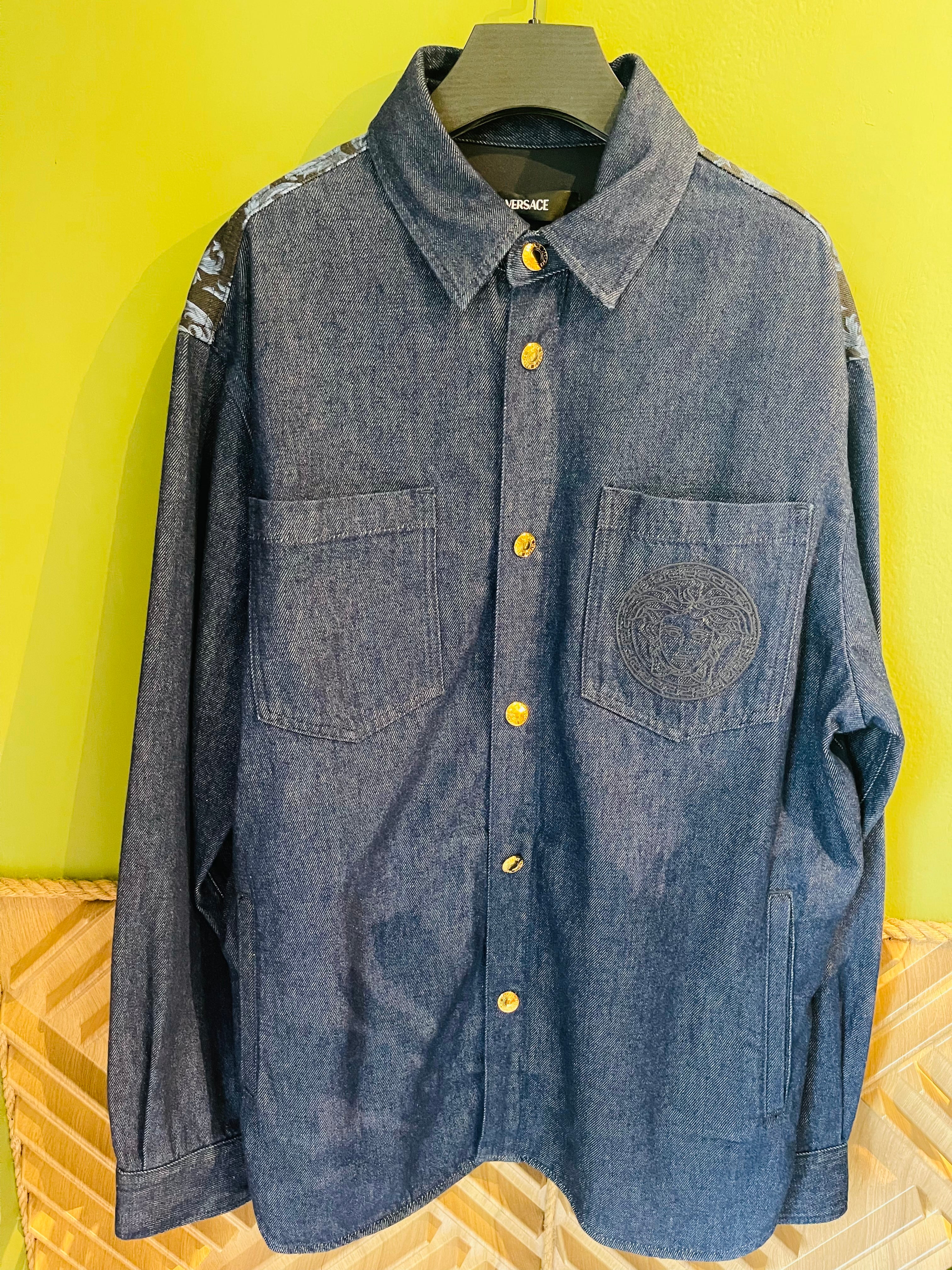 Versace Denim Medusa Jacket