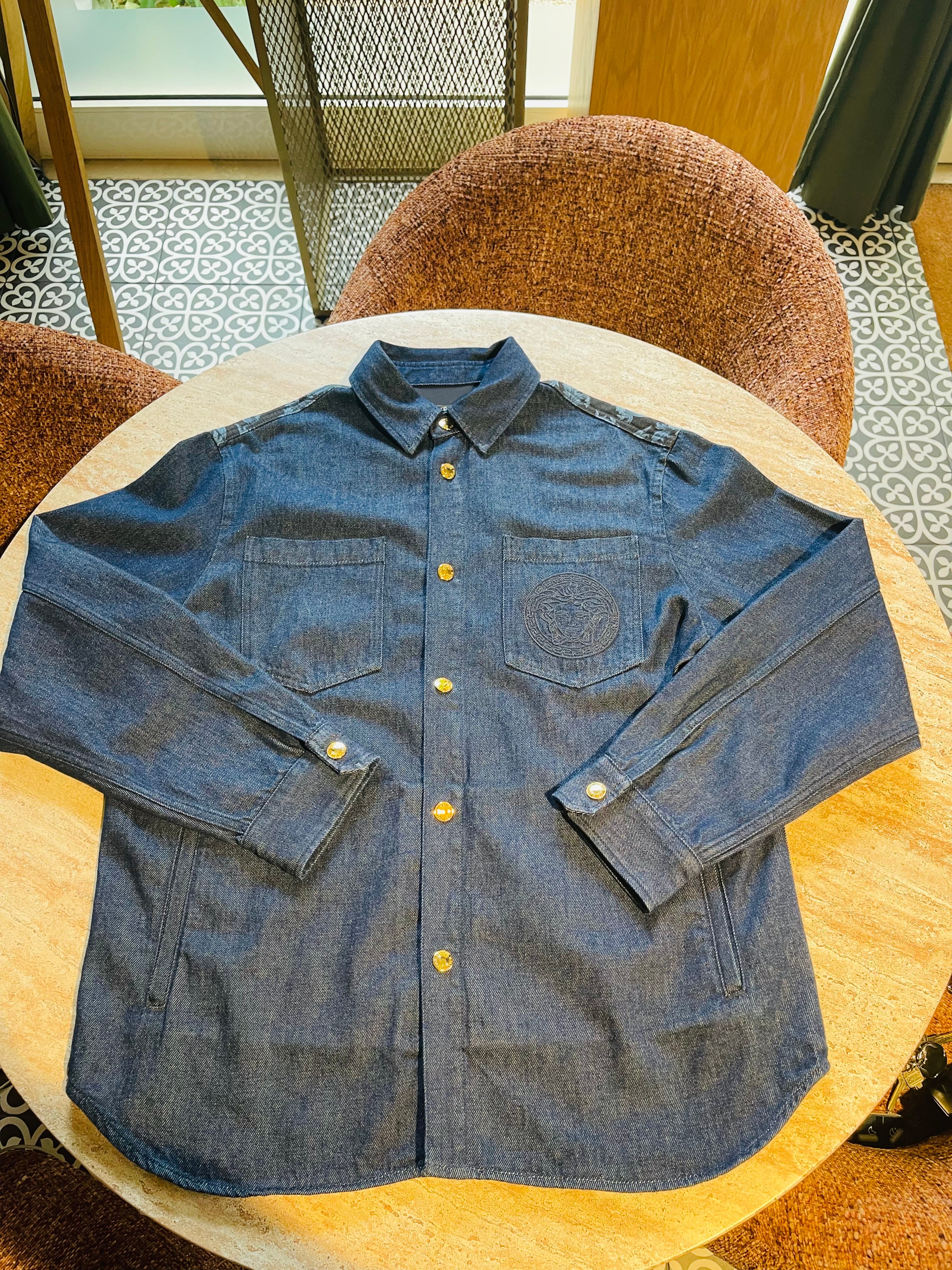Versace Denim Medusa Jacket