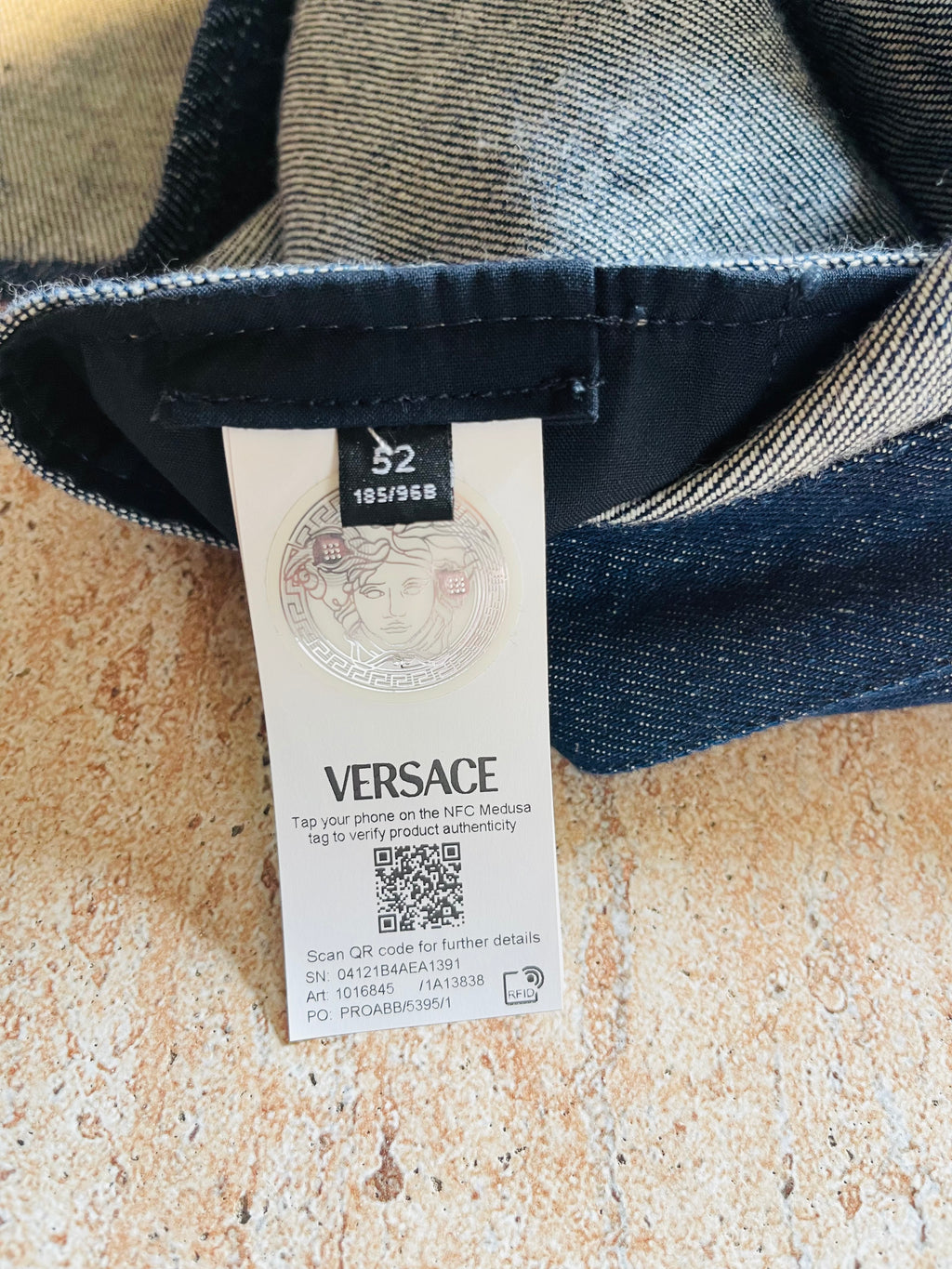 Versace Denim Medusa Jacket