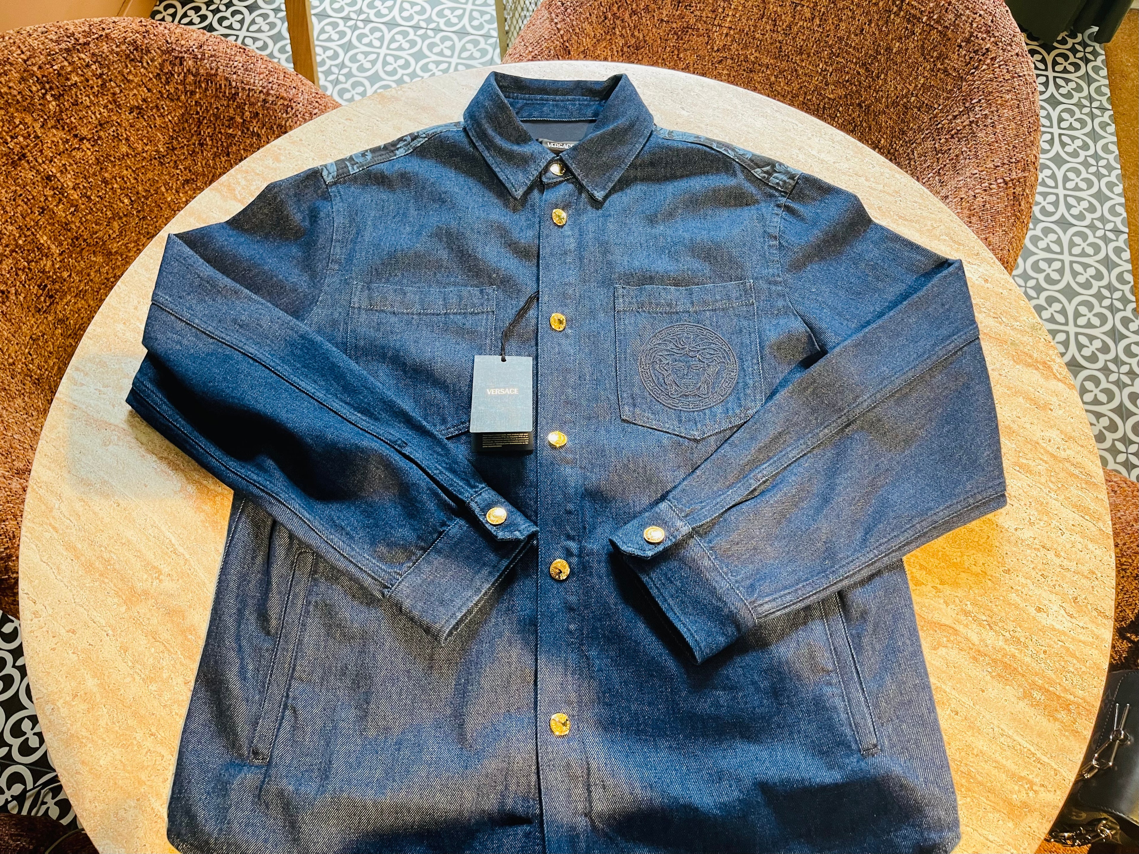 Versace Denim Medusa Jacket