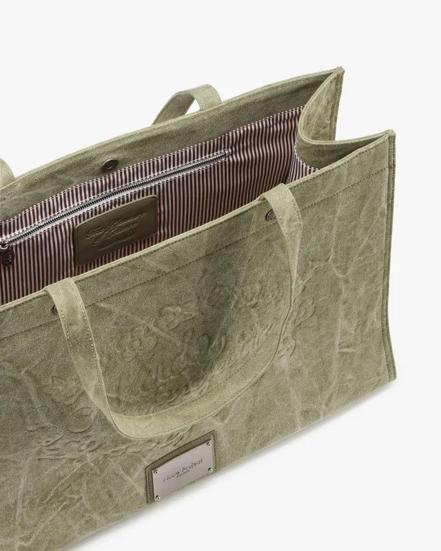 Nude Project Big Canvas Bag Green