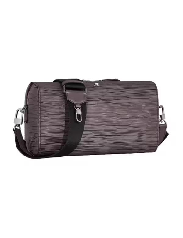 Montblanc 142 Bag in Grey Leather