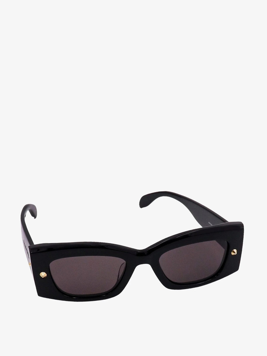 Alexander McQueen Spike Studs Rectangle-Frame Sunglasses