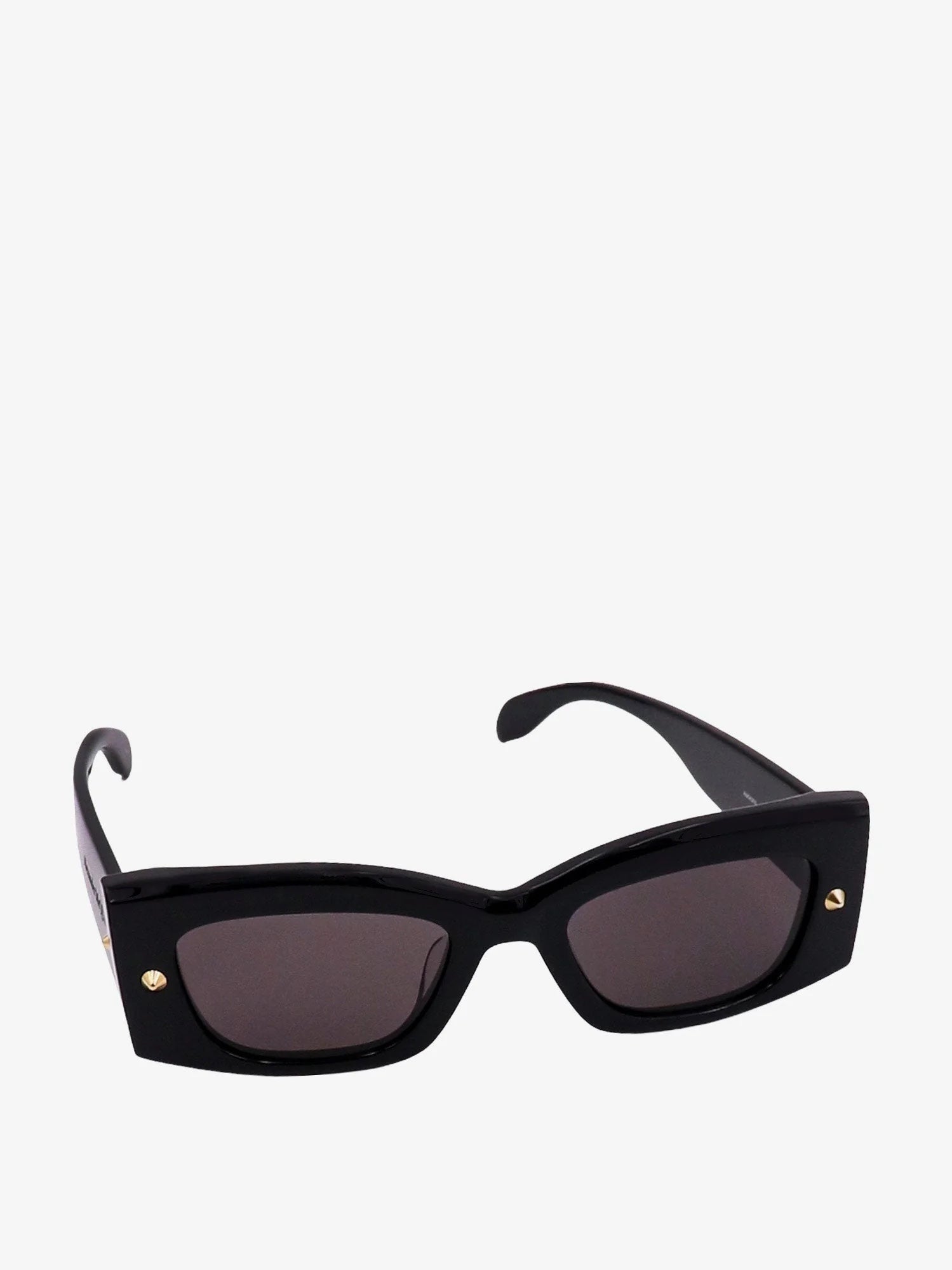 Alexander McQueen Spike Studs Rectangle-Frame Sunglasses
