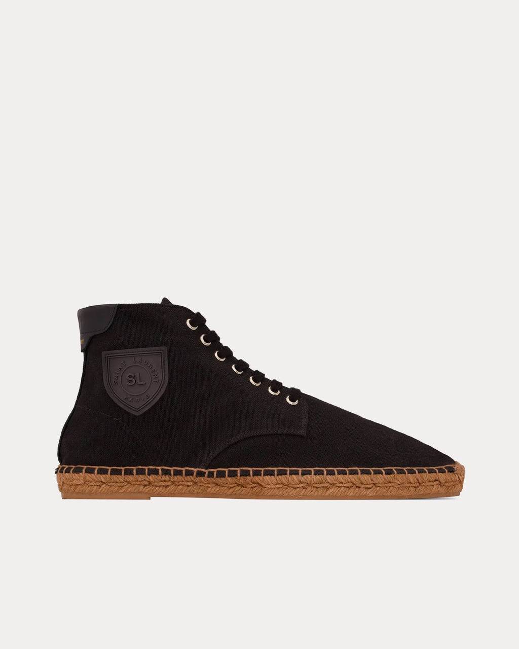 Saint Laurent Damon Espadrille High-Top Sneakers