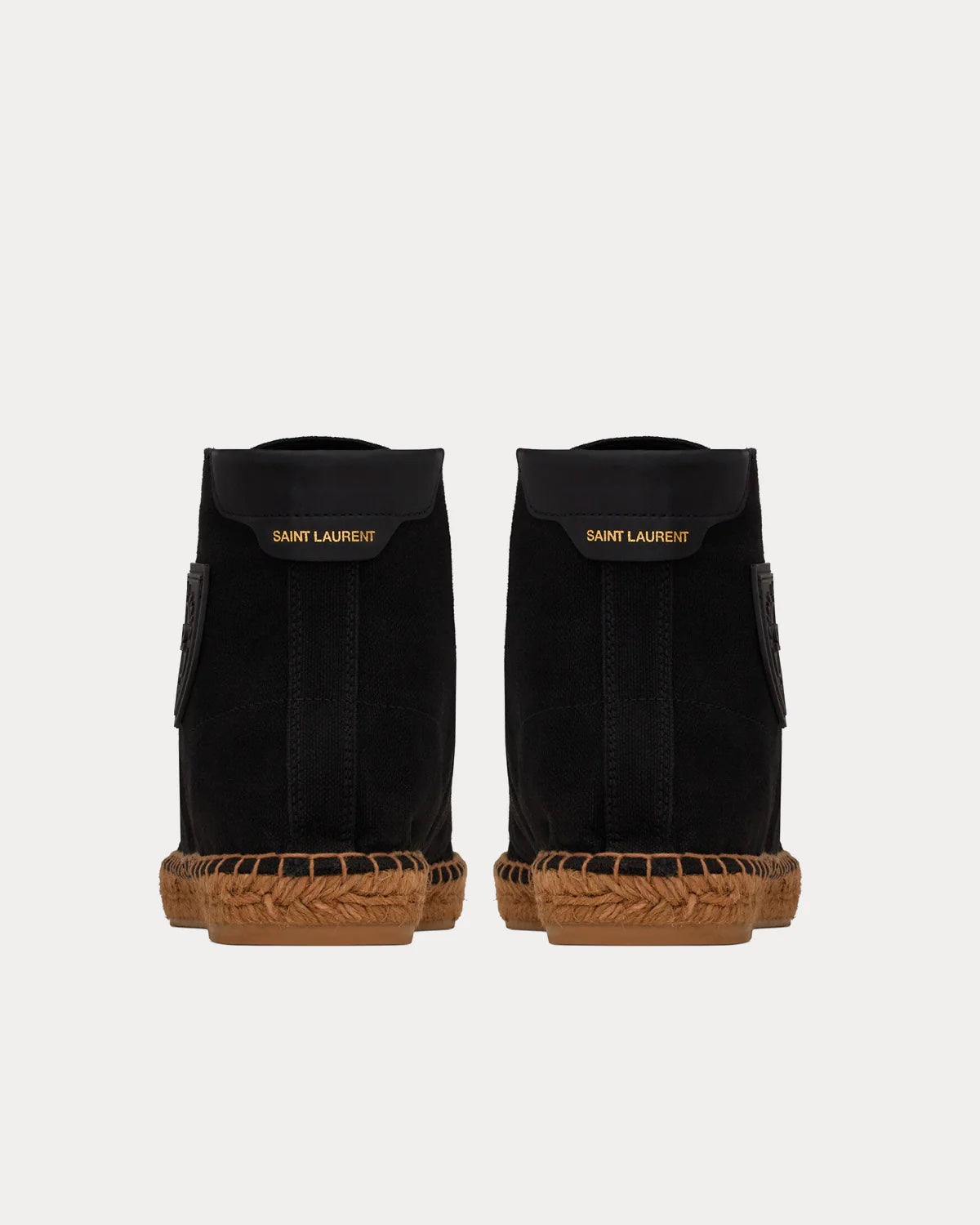 Saint Laurent Damon Espadrille High-Top Sneakers