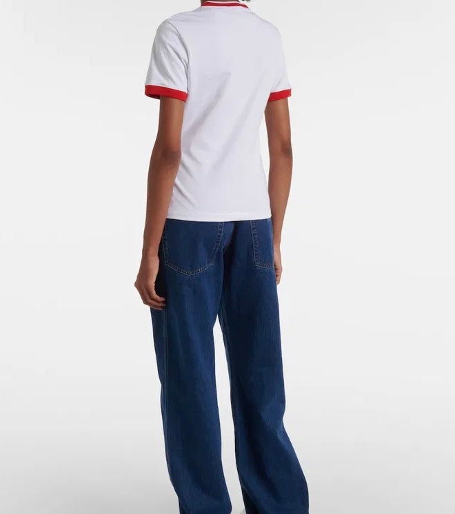 Gucci Logo Cotton Jersey T-Shirt