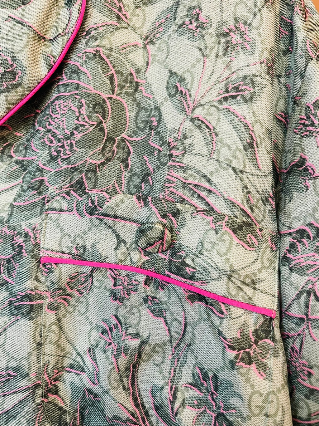 Gucci Flora GG Silk Shirt