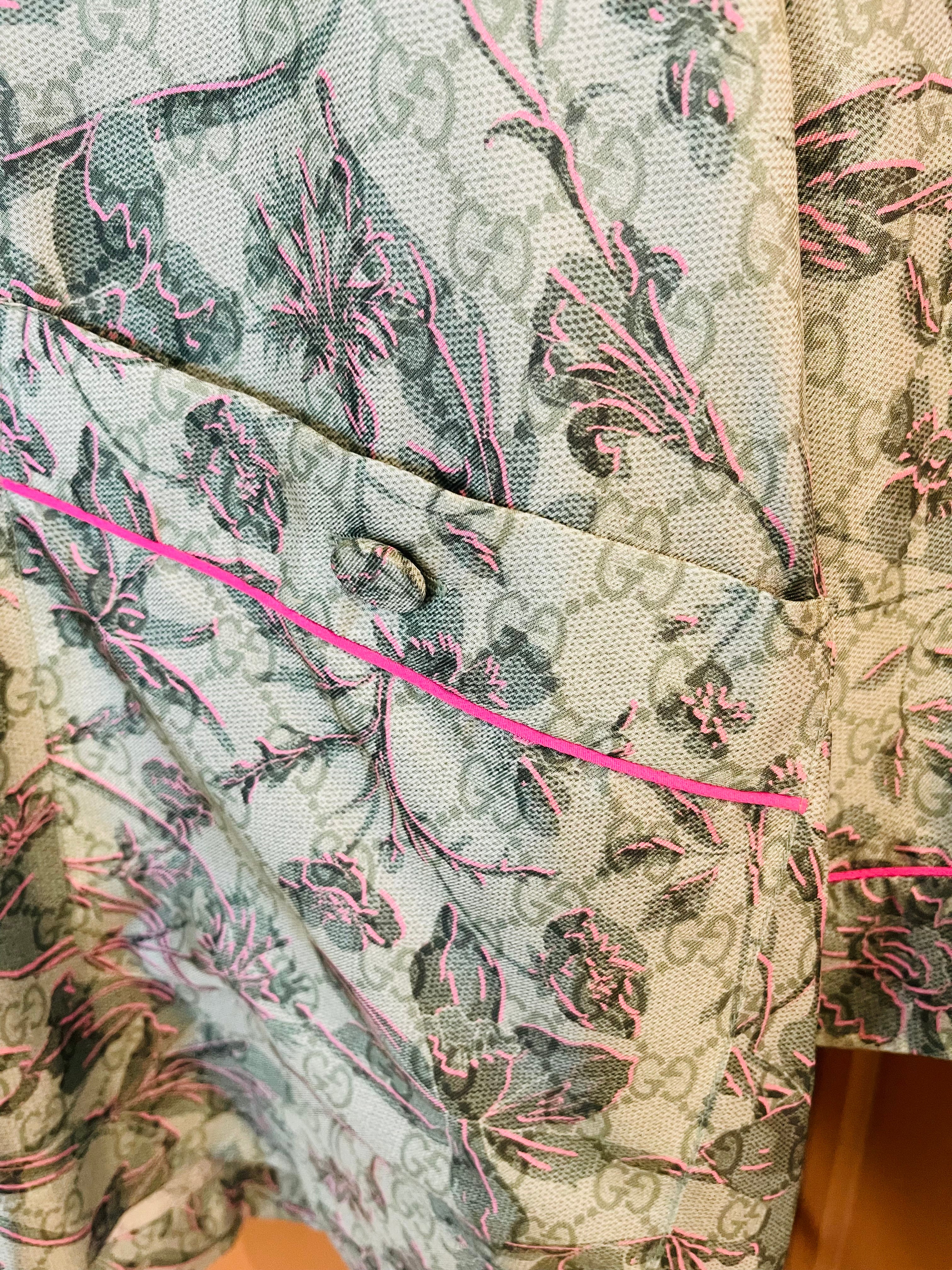 Gucci Flora GG Silk Shirt