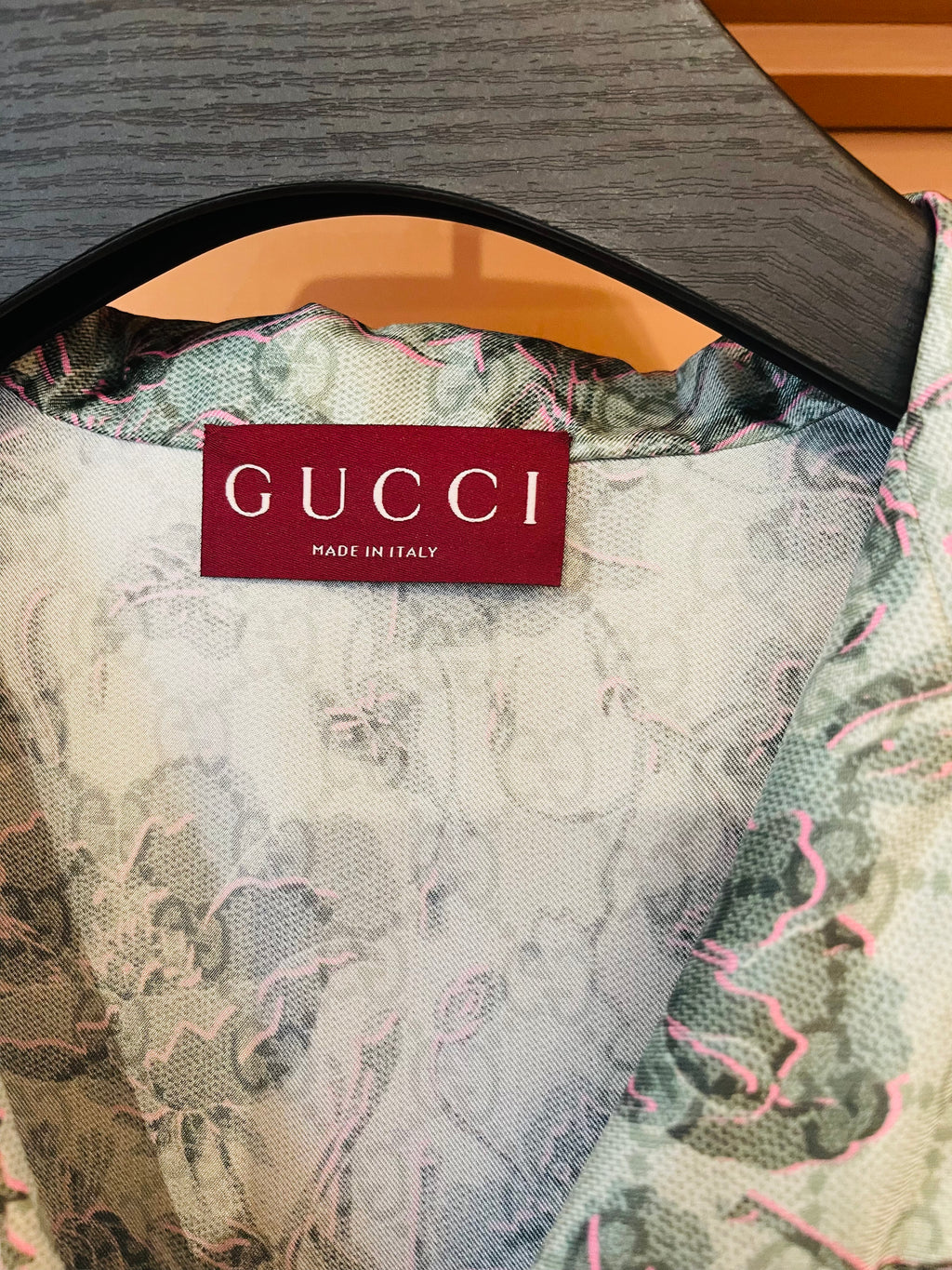Gucci Flora GG Silk Shirt