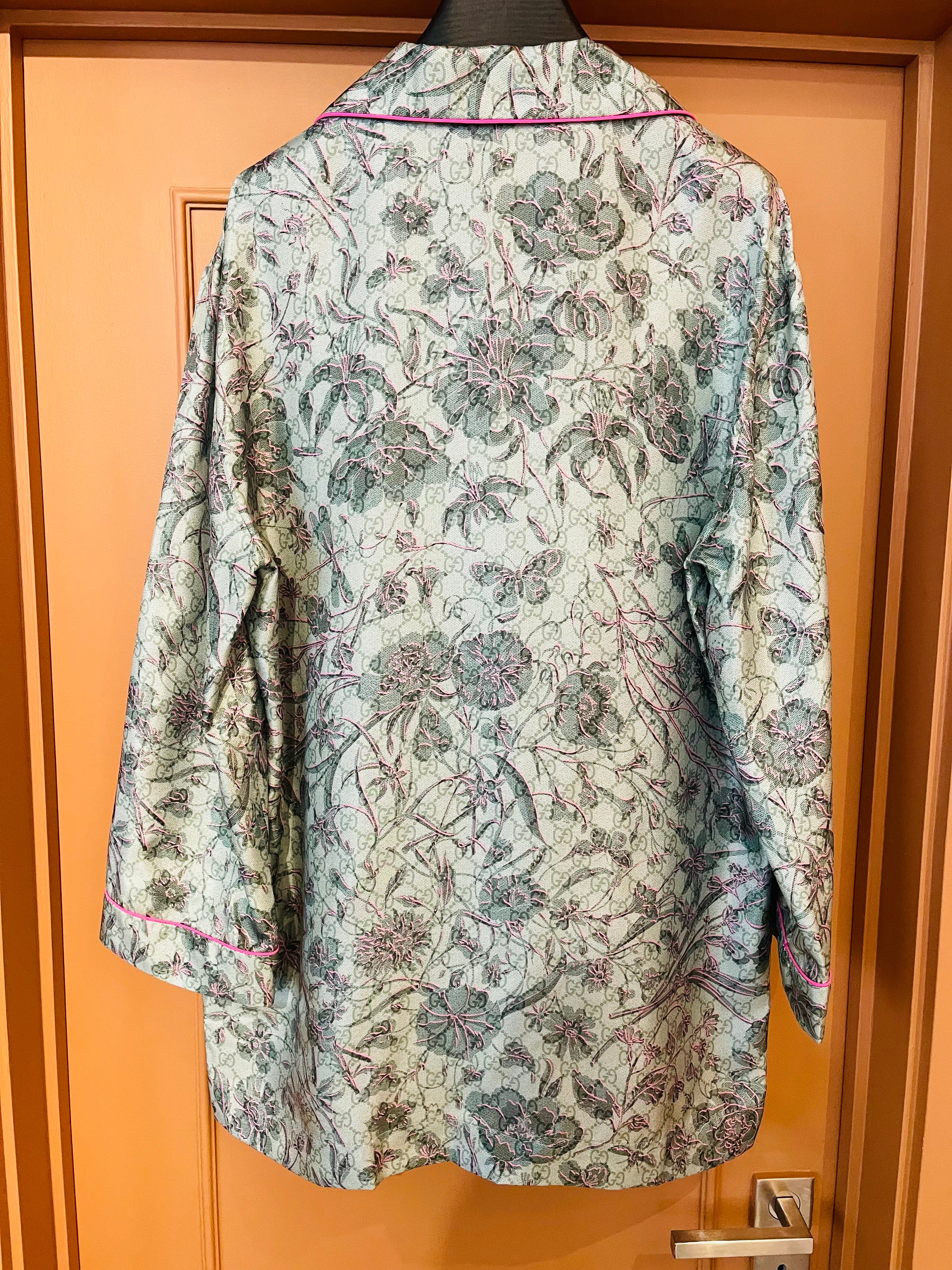 Gucci Flora GG Silk Shirt