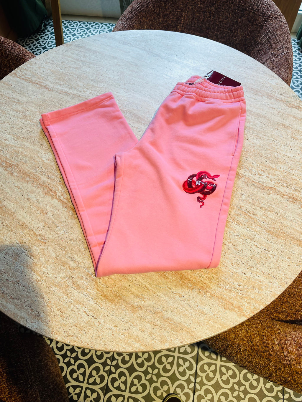 Gucci Interlocking G Snake Joggers