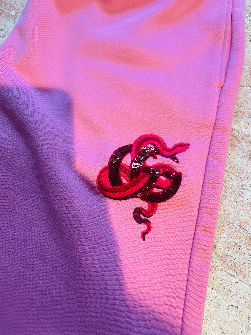 Gucci Interlocking G Snake Joggers