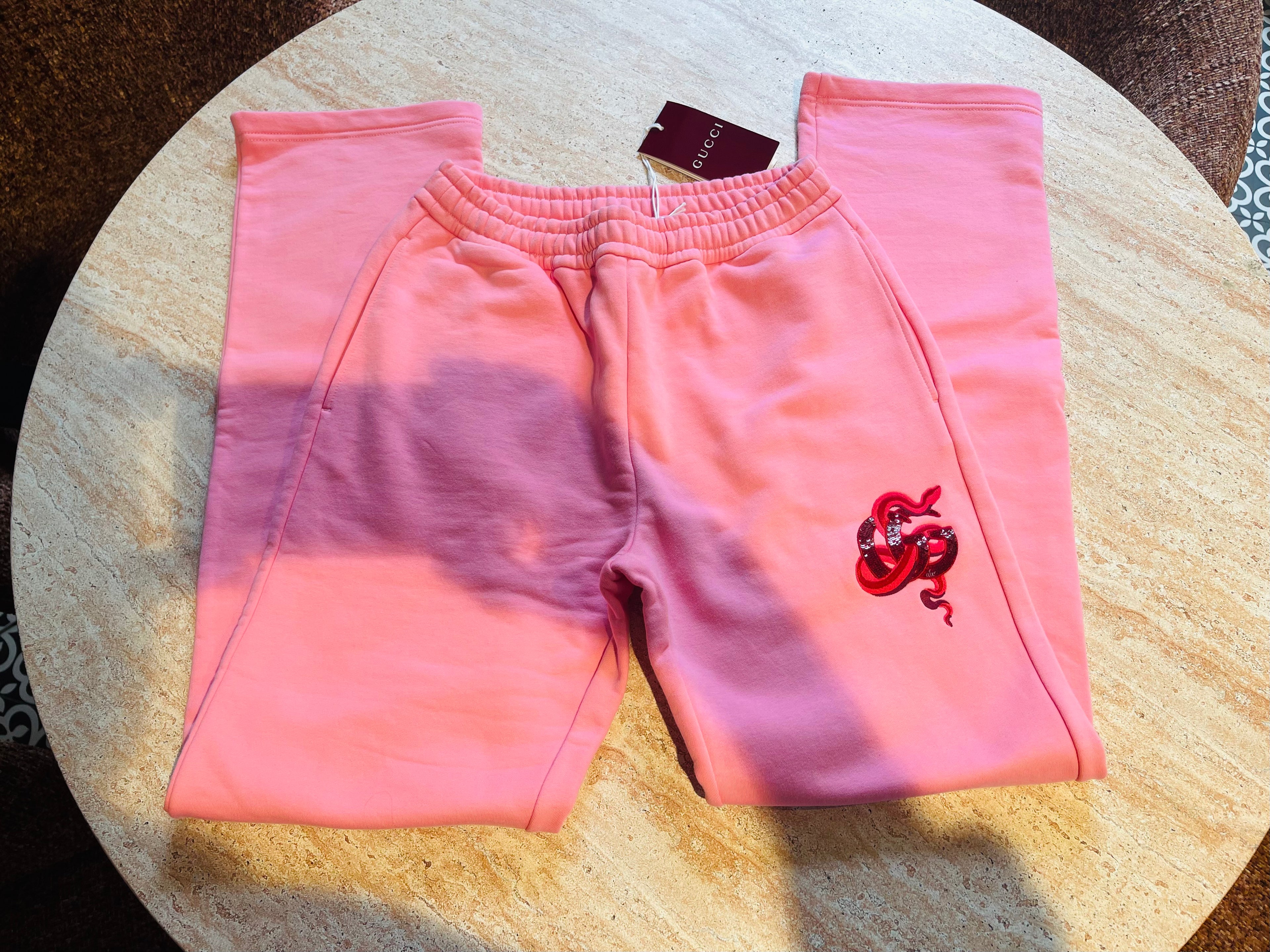 Gucci Interlocking G Snake Joggers