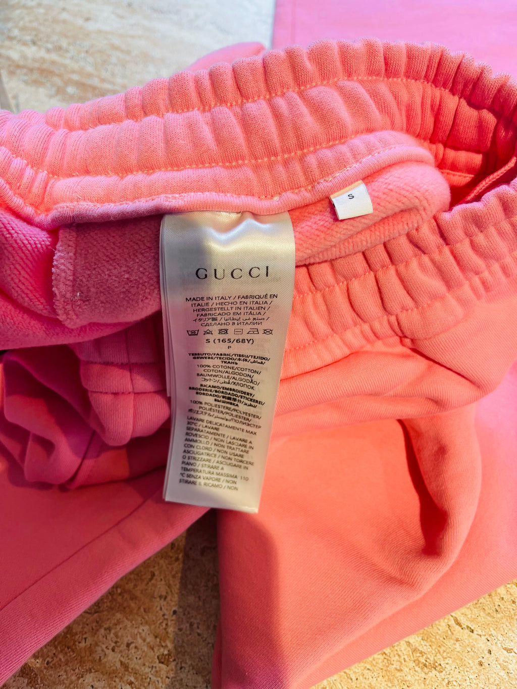 Gucci Interlocking G Snake Joggers