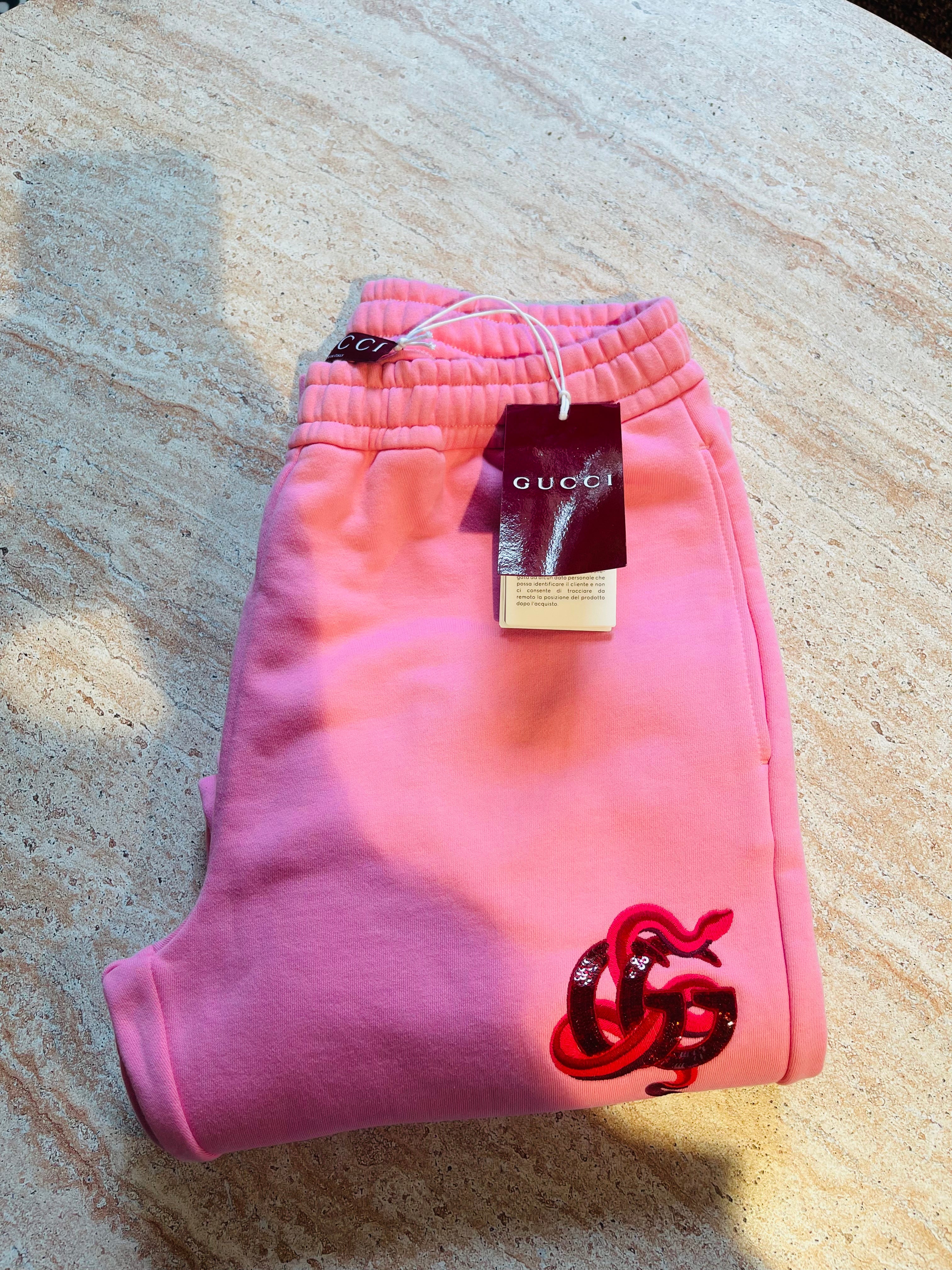 Gucci Interlocking G Snake Joggers