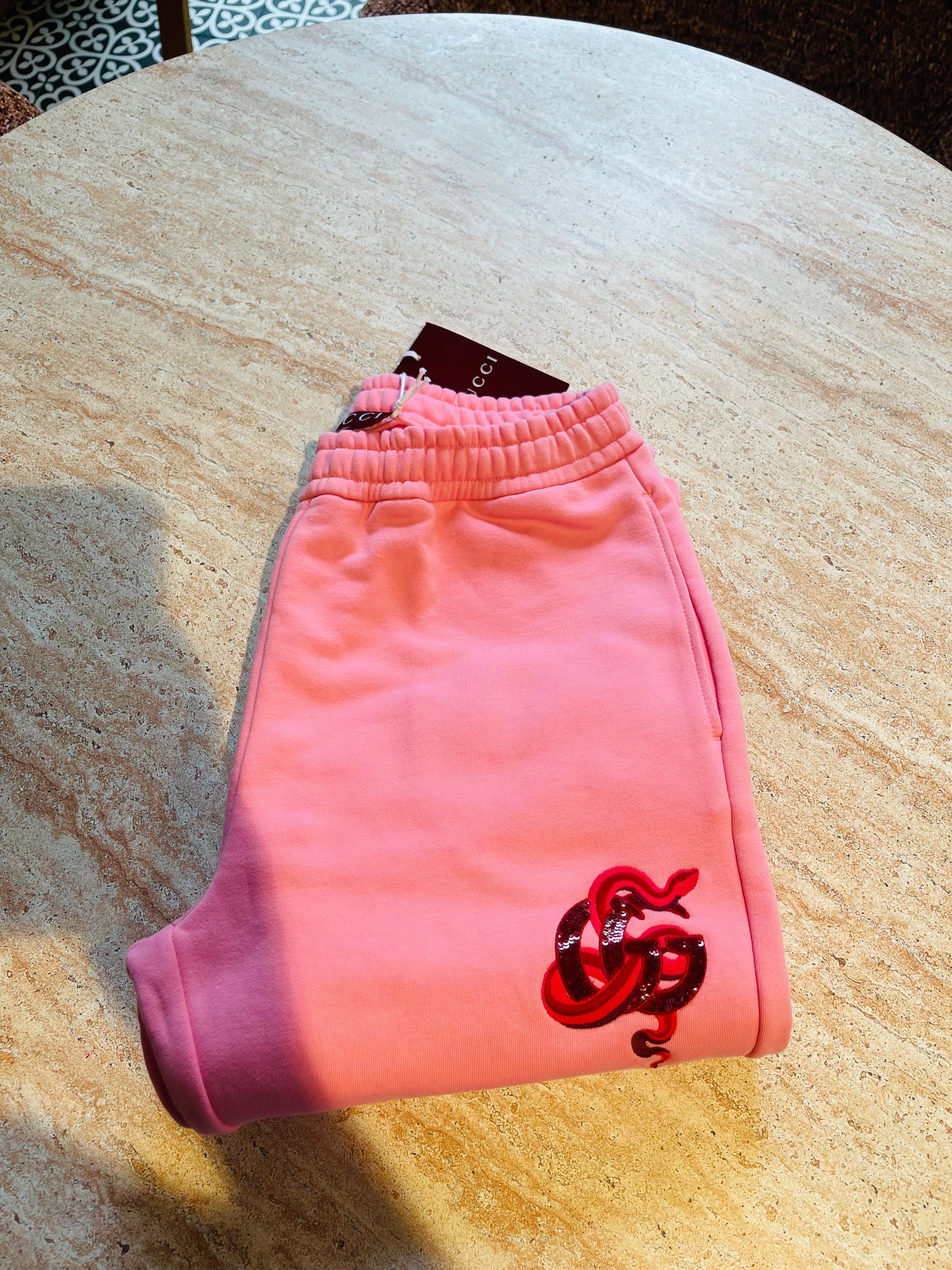 Gucci Interlocking G Snake Joggers