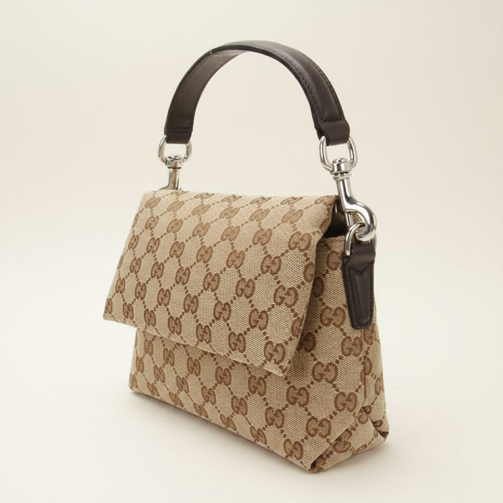 Gucci GG Crossbody Bag with Web