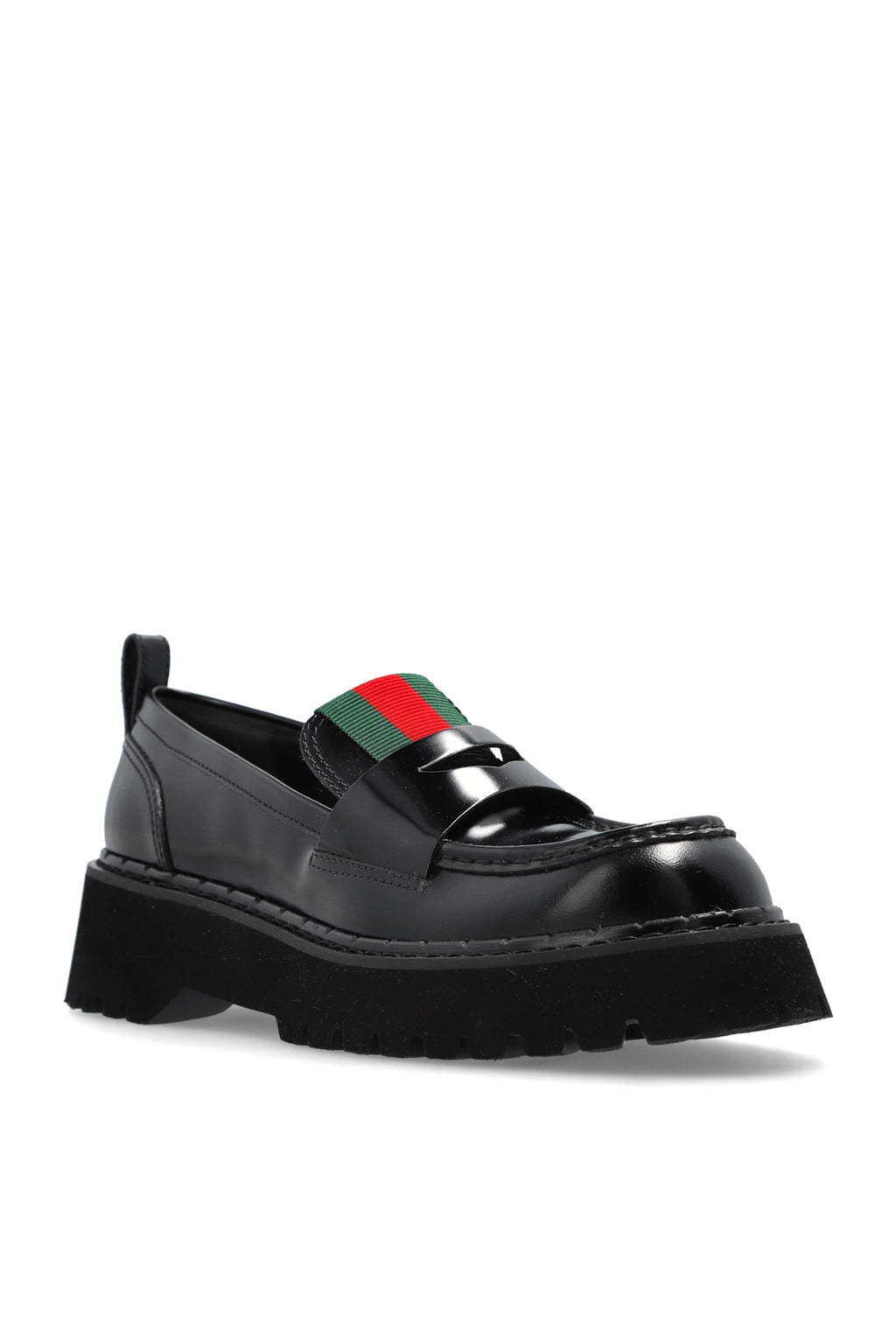 Gucci Web Loafers